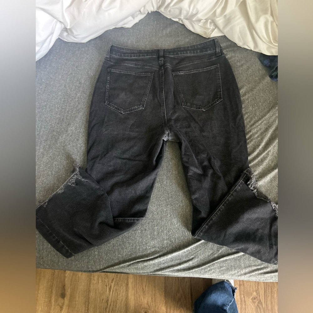 So Black Straight Leg Ripped Jeans - Picture 2 of 4